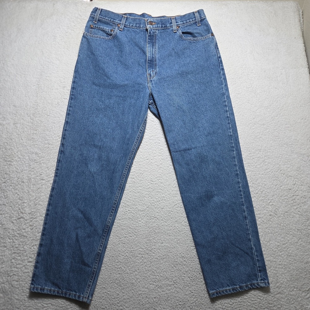 Vintage Levi's 540 Relaxed Fit Men's Size 36x29 Brown Tab Baggy Loose